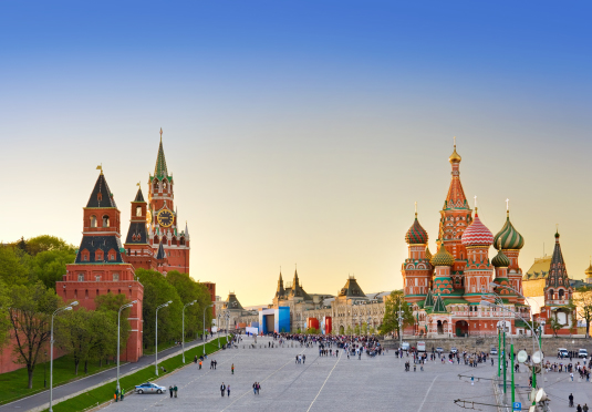 Luxury Russia twin-centre holiday, Moscow & St. Petersburg – save 63%